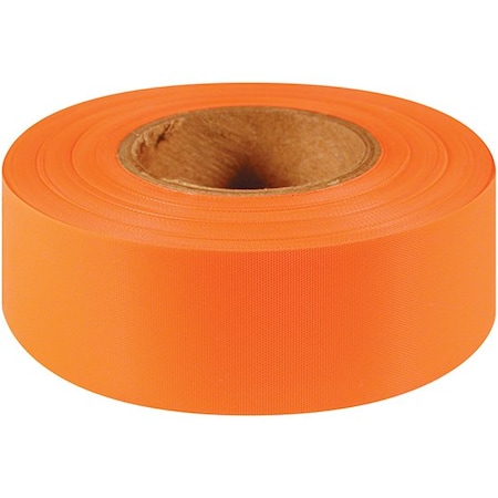 Intertape 1.18 in.X50Yd  Flag Tape Org Glo 6880